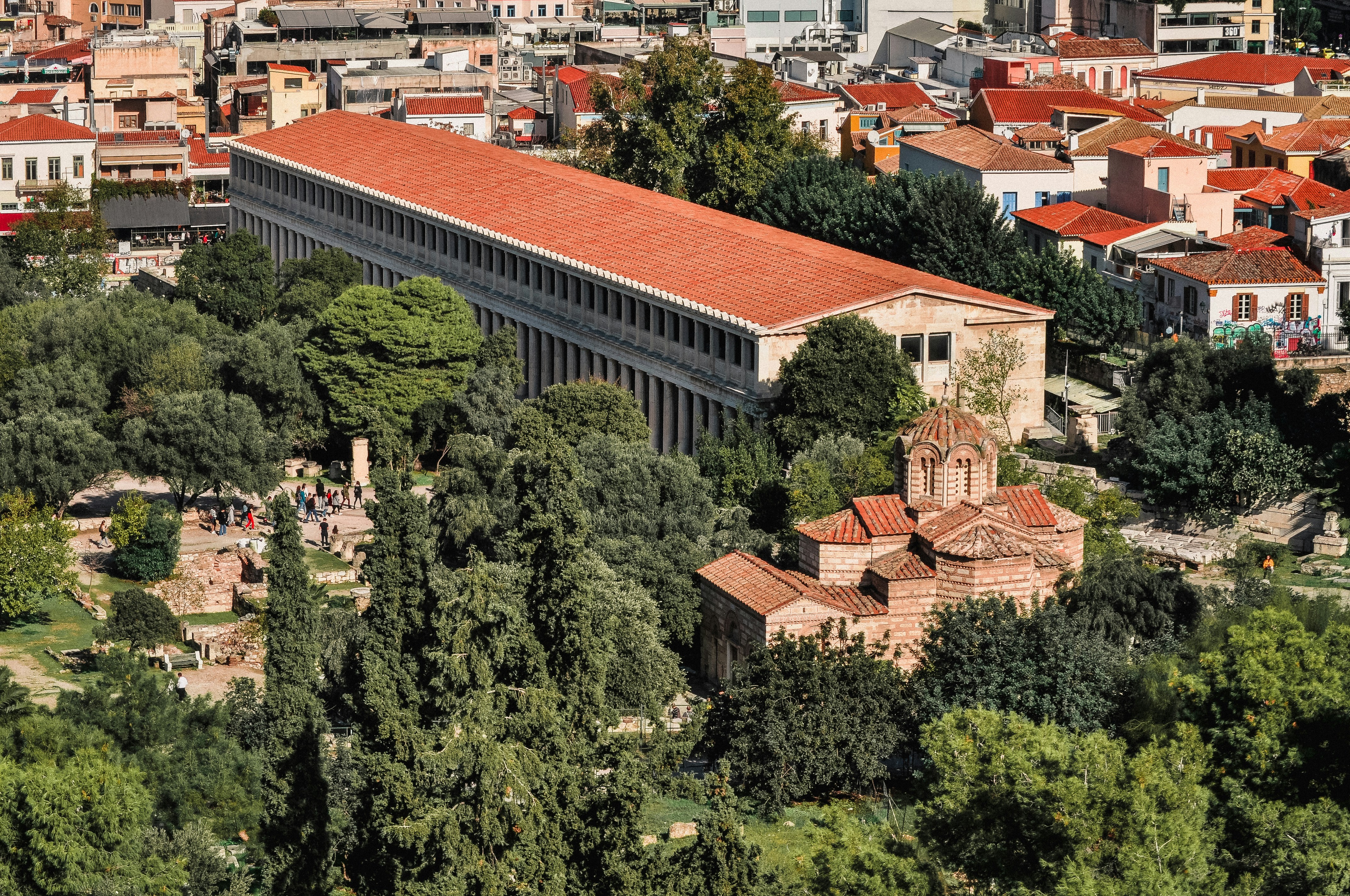 The Many Identities of Ancient Agora of Athens